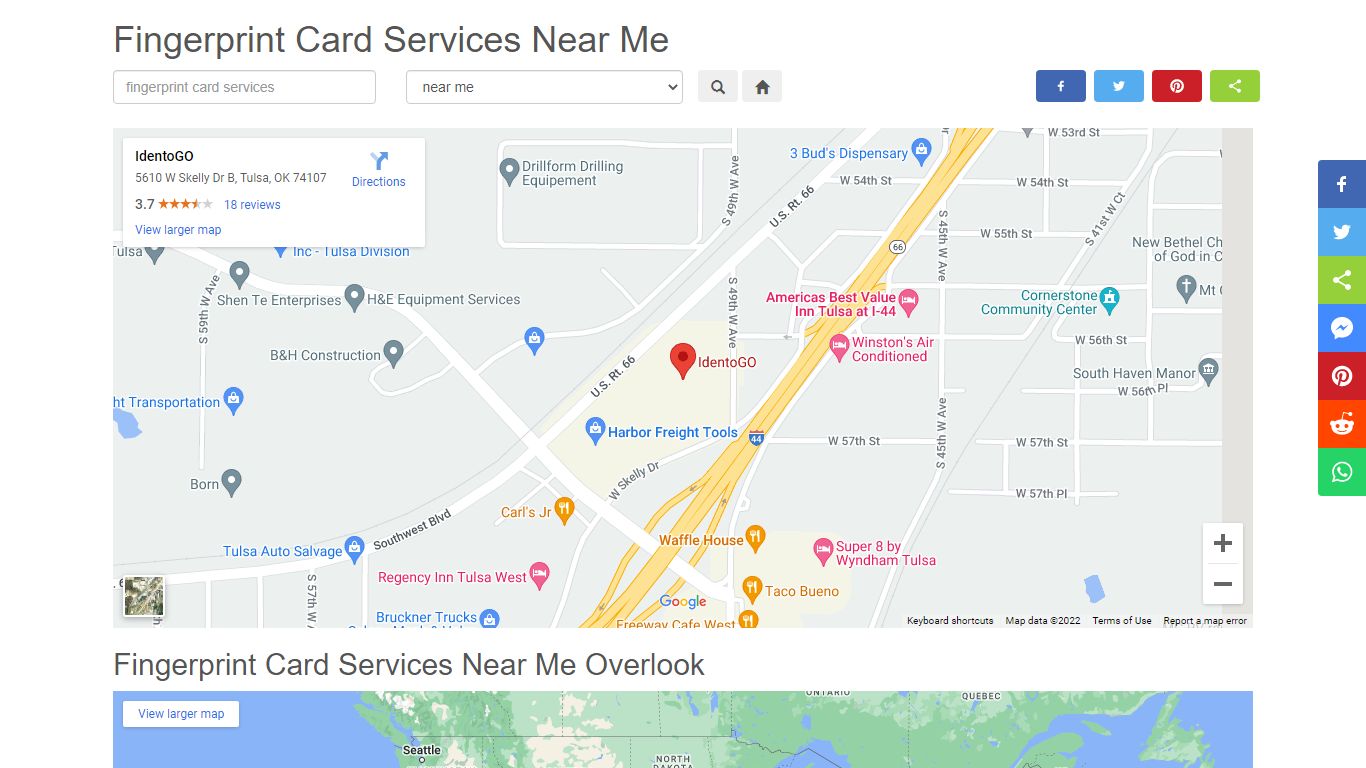 Fingerprint Card Services Near Me